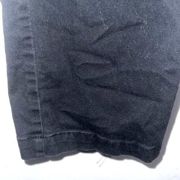 Woman Within Black Stretch Pants Size 16W With Elastic Waistband & Zip Fly - Picture 7 of 11